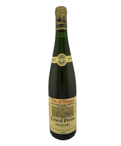 2000 Vin d&rsquo;Alsace : RIESLING – Ernest PREISS