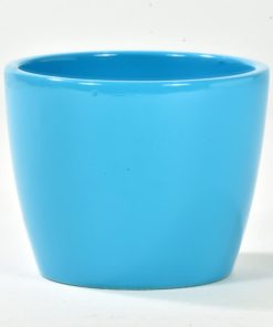 Mini cache pot aqua