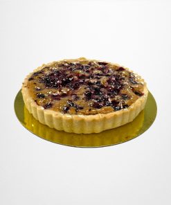 Grosse tarte aux fruits rouges