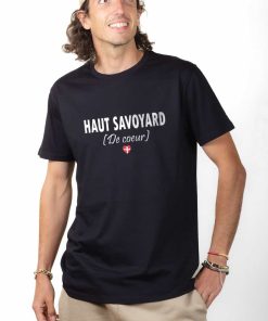 T-SHIRT HOMME : Haut Savoyard de coeur