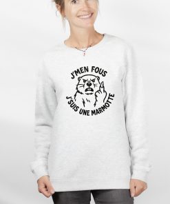 PULL FEMME : J’men fous j’suis une marmotte !