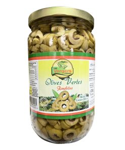 Olives vertes en rondelles Les vergers de Marrakech 300 g