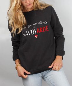 PULL FEMME : LA FEMME IDEALE EST SAVOYARDE