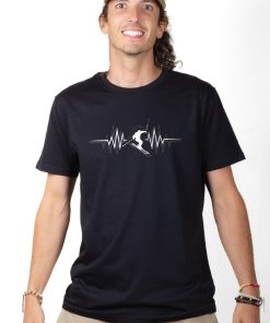 T-SHIRT HOMME : SKI BATTEMENTS DE COEUR