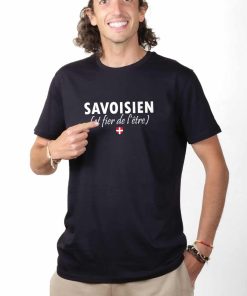 T-SHIRT HOMME : Savoisien et fier de l’être