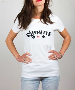 T-SHIRT FEMME : SAPINETTE