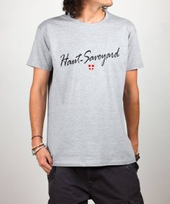 PROMO T-SHIRT HOMME : HAUT SAVOYARD-GRIS-M