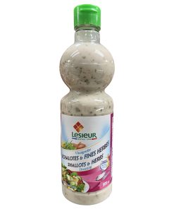 Vinaigrette, échalotes et fines herbes – Lesieur – 500 ml