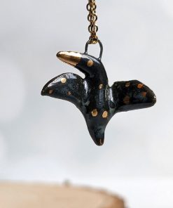 Zodiac Pendant – Scorpio – Crow