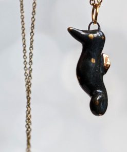 Zodiac Pendant – Aquarius – Seahorse