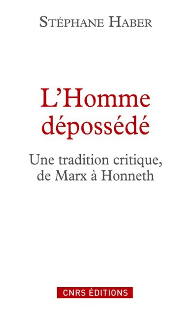 L’homme dépossédé