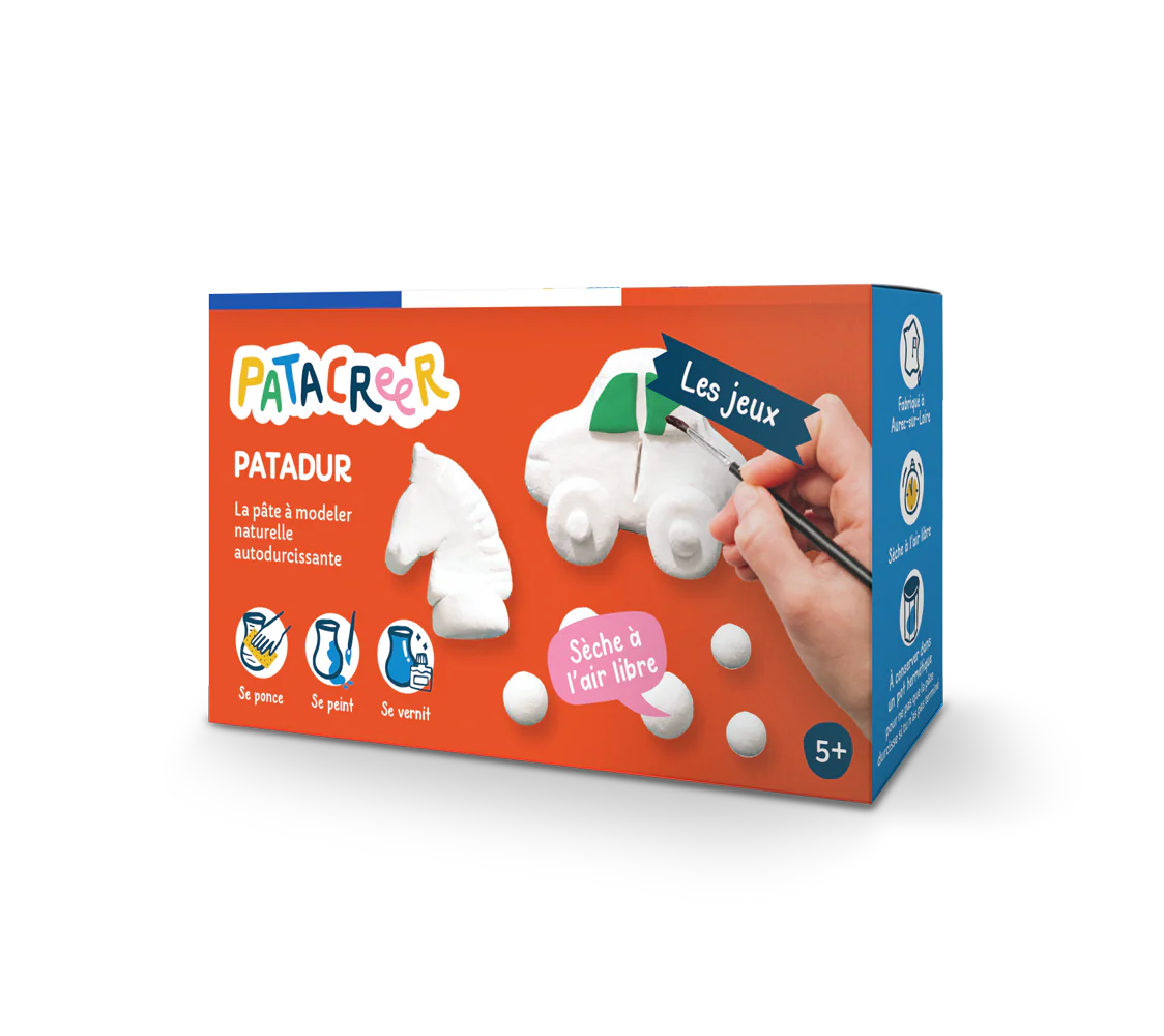 Boite Mes jeux de Pâte à Modeler autodurcissante – Patacreer