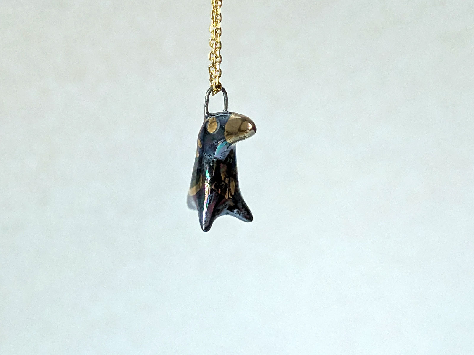 Porcelain Pendant – Raven - Image 4