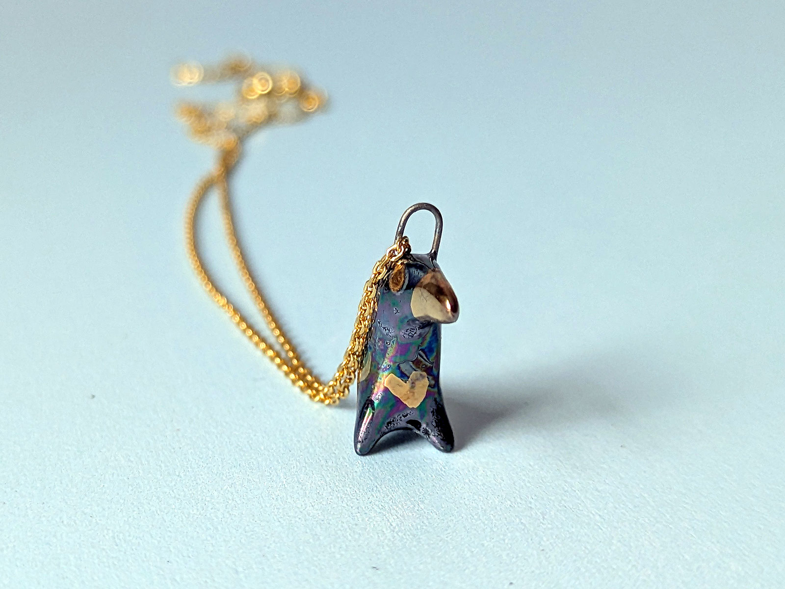 Porcelain Pendant – Raven - Image 2