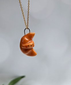 Porcelain Pendant : Croissant