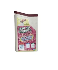 Nettoyant moquette SEBO BOITE 500 gr AVEC SA BROSSE