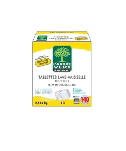 Tablettes lave-vaisselle Tout en 1 Cycle court Arbre Vert