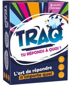 Jeu d’ambiance TRAQ Tu réponds à quoi ? – Gigamic